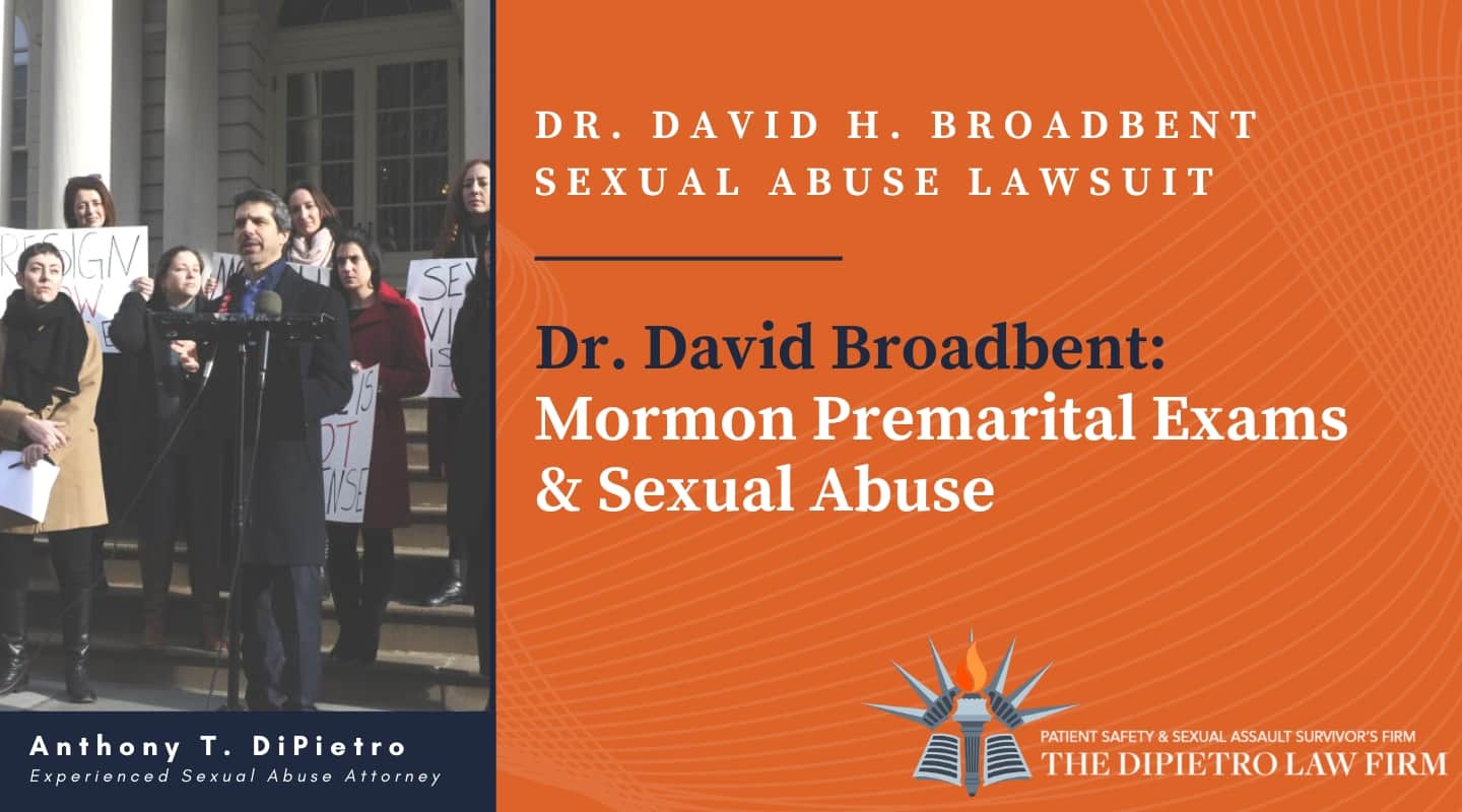 Dr. David Broadbent Mormon Premarital Exams Sexual Abuse